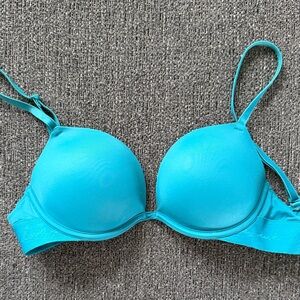 Turquoise Push-up Bra